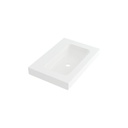 Fiora MPCI01 Wall Mount Lavatory 28X19 One Hole White