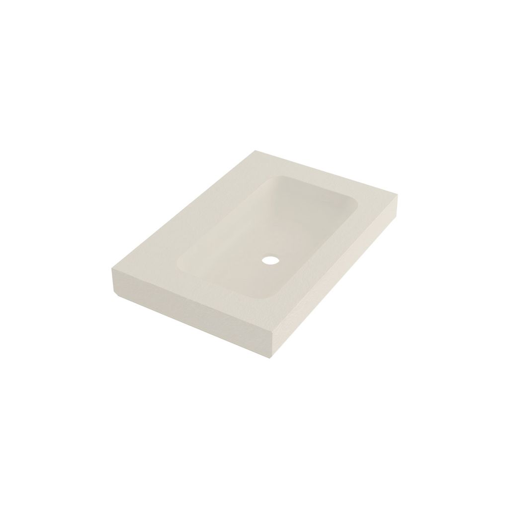 Fiora MPCI01 Wall Mount Lavatory 28X19 One Hole Off White