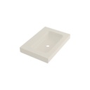 Fiora MPCI01 Wall Mount Lavatory 28X19 One Hole Off White