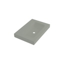Fiora MPCI01 Wall Mount Lavatory 28X19 Three Holes Grey