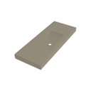 Fiora MPCI06 Wall Mount Lavatory 48X19 Three Holes Cement