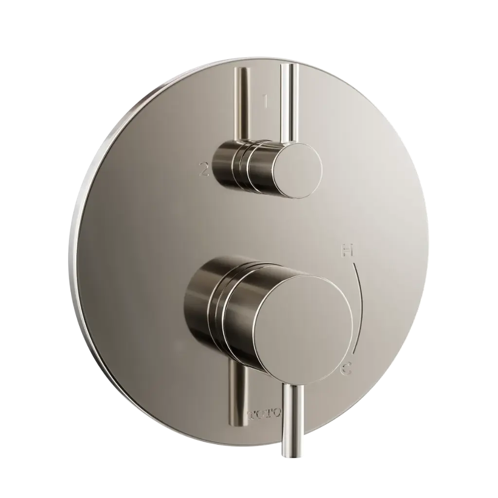 TOTO TBV01802U#PN Pressure Balance Valve with Diverter Trim Polished Nickel