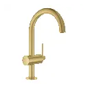 Grohe 24350GN0 Atrio Single Handle L-Size Bathroom Faucet Brushed Cool Sunrise