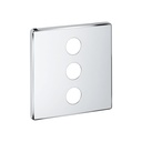 Grohe 48368000 Smartcontrol Triple Volume Control Escutcheon Chrome