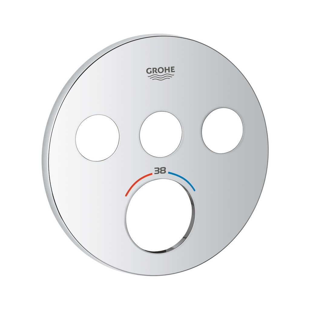 Grohe 49035000 Universal Escutcheon StarLight Chrome