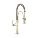 Brizo 63344LF-PN Litze Semi-Professional Kitchen Faucet Industrial Handle Polished Nickel