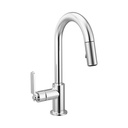Brizo 63944LF-PC Litze Pull-Down Prep Faucet Industrial Handle Polished Chrome