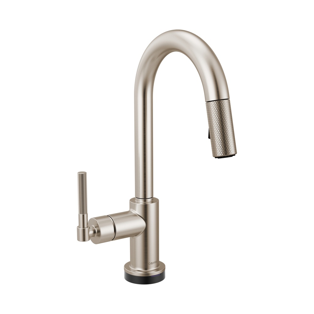 Brizo 64943LF-SS Litze Smarttouch Pull-Down Prep Faucet Knurled Handle Brilliance Stainless