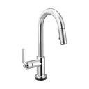 Brizo 64944LF-PC Litze Smarttouch Pull-Down Prep Faucet Industrial Handle Polished Chrome
