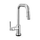 Brizo 64953LF-PC Litze SmartTouch Pull-Down Prep Faucet Polished Chrome