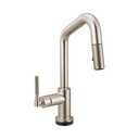 Brizo 64963LF-SS Litze SmartTouch Pull-Down Prep Faucet Knurled Handle Brilliance Stainless