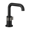 Brizo 65035LF-BLSL-ECO Litze Single Handle Single Hole Lavatory Faucet Matte Black Luxe Steel