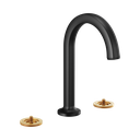 Brizo 65306LF-BLLHP Kintsu Widespread Lavatory Faucet Less Handles Matte Black