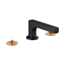 Brizo 65308LF-BLLHP-ECO Kintsu Widespread Lavatory Faucet Less Handles Matte Black
