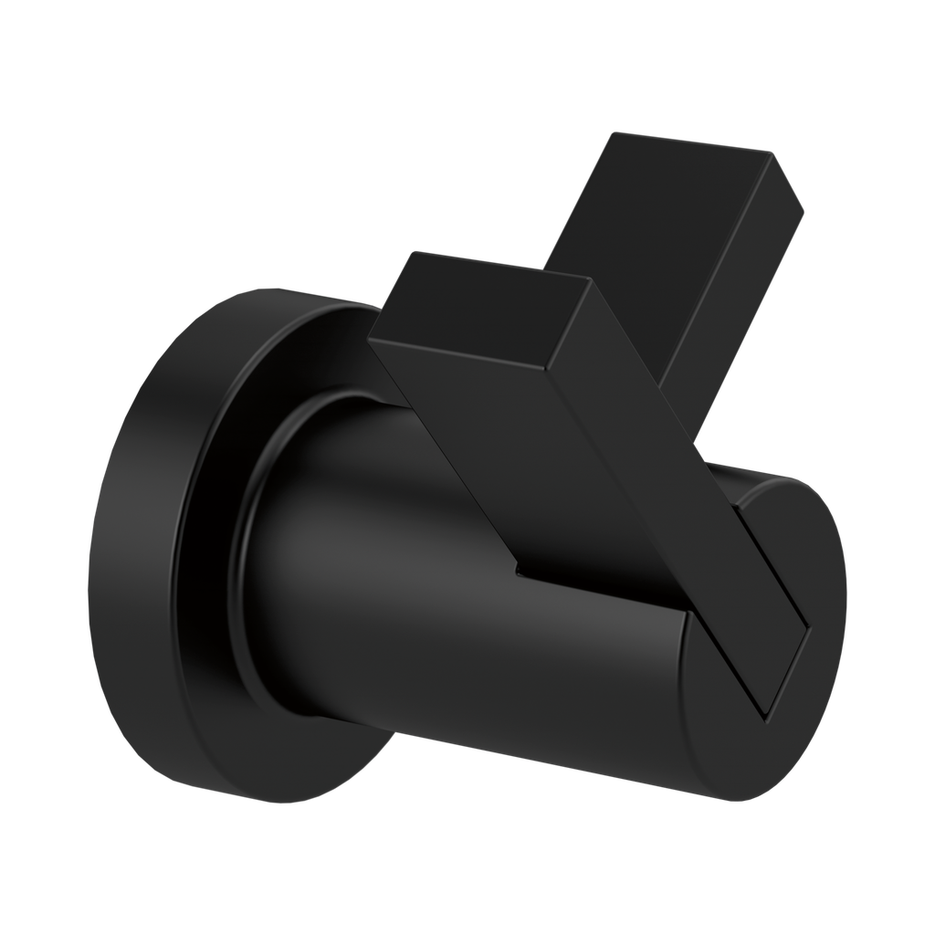 Brizo 693535-BL Litze Double Robe Hook Matte Black