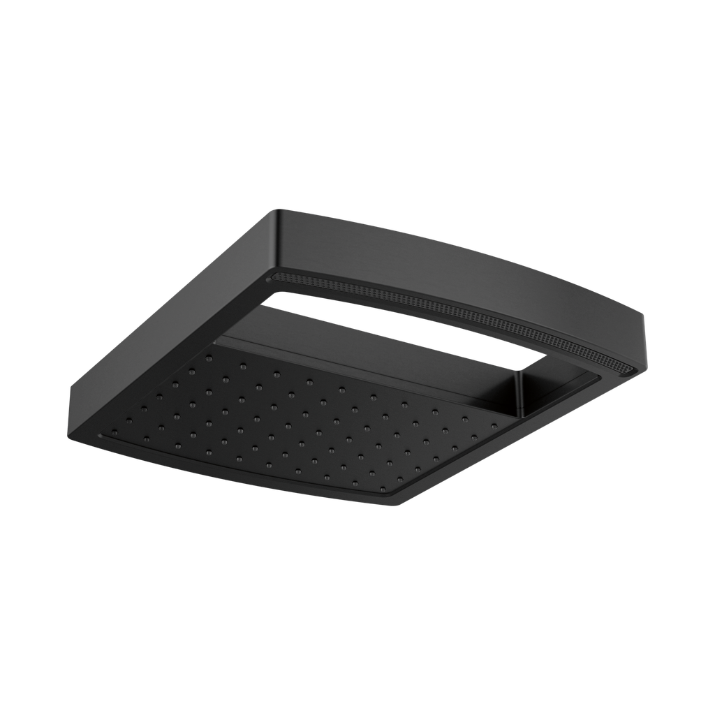 Brizo 81406-BL Kintsu 14" Dual Waterway Multi-Function Raincan Shower Head Matte Black