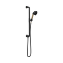 Brizo 85735-BLGL Litze H2OKinetic Slide Bar Handshower Matte Black Brilliance Luxe Gold