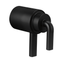 Brizo HL6039-BL Litze Thermostatic Trim Notch Lever Handle Kit Matte Black