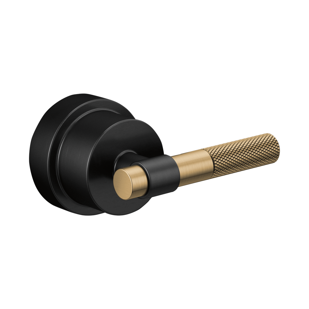 Brizo HL60P33-BLGL Litze Pressure Balance Valve Trim Handle Kit Matte Black Brilliance Luxe Gold