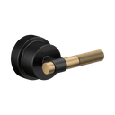 Brizo HL60P33-BLGL Litze Pressure Balance Valve Trim Handle Kit Matte Black Brilliance Luxe Gold