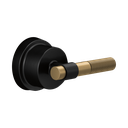 Brizo HL6633-BLGL Litze Sensori Thermostatic Valve Trim Handle Kit Matte Black Brilliance Luxe Gold