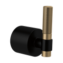Brizo HL7033-BLGL Litze Freestanding Tub Filler Handle Kit Matte Black Brilliance Luxe Gold