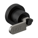 Brizo HL70434-BLSL Litze Wall Mount Tub Filler Lever Handle Kit Matte Black Brilliance Luxe Steel