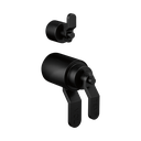 Brizo HL7534-BL Litze Thermostatic Valve With Diverter Trim Handle Kit Matte Black