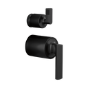 Brizo HL75P06-BL Kintsu Pressure Balance Integrated Diverter Trim Matte Black