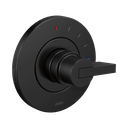 Brizo T60P035-BLLHP Litze Pressure Balance Valve Trim Less Handle Matte Black