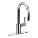 Moen 5965 Align Chrome One Handle High Arc Pulldown Bar Faucet