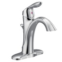 Moen 6400 Eva Chrome One Handle High Arc Bathroom Faucet