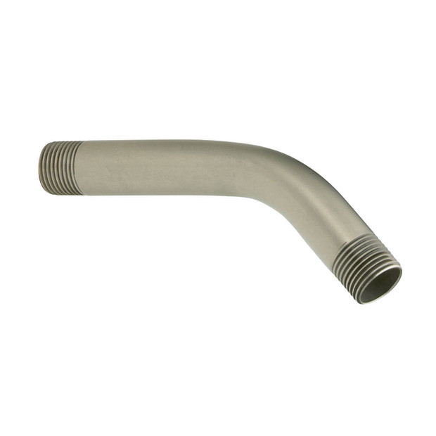 Moen 10154BN Brushed Nickel 6" Shower Arm Shower Arm With 1/2-Inch IPS Connections