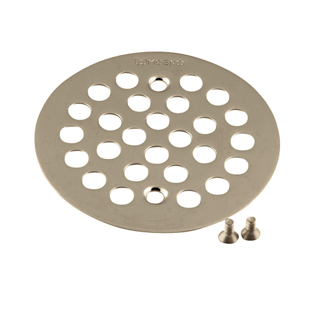 Moen 101664BN Brushed Nickel 4-1/4" Shower Drain Cover
