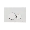 TOTO YT994#WH NEOREST Rectangle Push Plate Dual Button White
