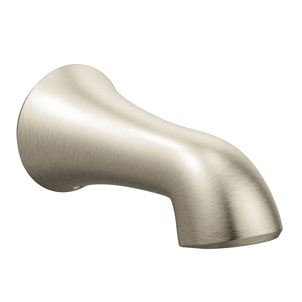 Moen 195386BN Wynford Brushed Nickel Non-Diverter Spout