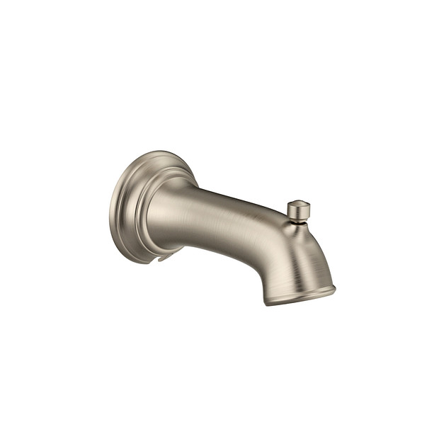 Moen 3737BN Dartmoor Brushed Nickel Diverter Tub Spout