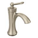 Moen 4500BN Wynford Brushed Nickel One Handle High Arc Bathroom Faucet