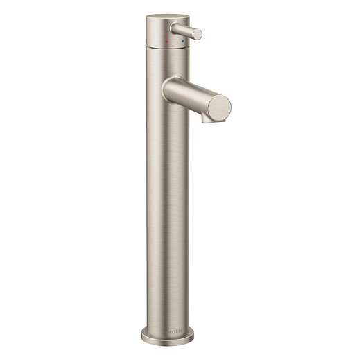 Moen 6192BN Align Brushed Nickel One Handle High Arc Bathroom Faucet