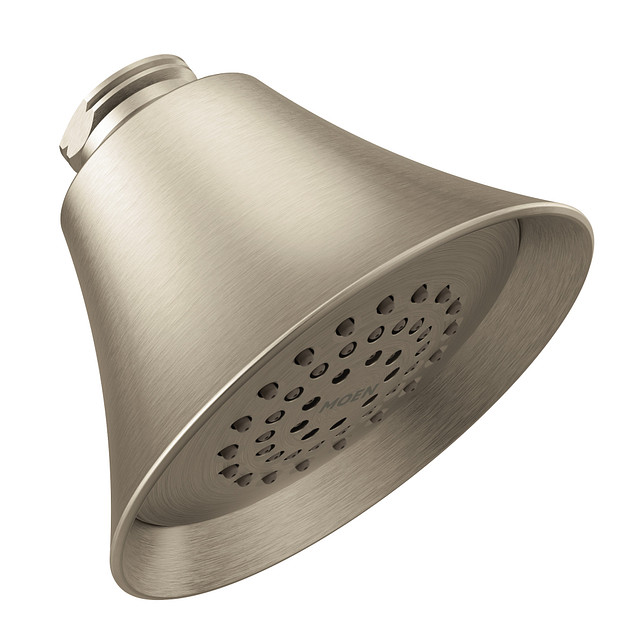 Moen 6370BN Brushed Nickel One-Function 3 3/4" Diameter Standard Spray Head