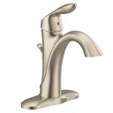 Moen 6400BN Eva Brushed Nickel One Handle High Arc Bathroom Faucet
