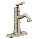 Moen 6402BN Belfield Brushed Nickel One Handle High Arc Bathroom Faucet