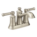 Moen 6802BN Dartmoor Brushed Nickel Two Handle High Arc Bathroom Faucet