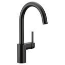 Moen 7365BL Align Matte Black One Handle Kitchen Faucet