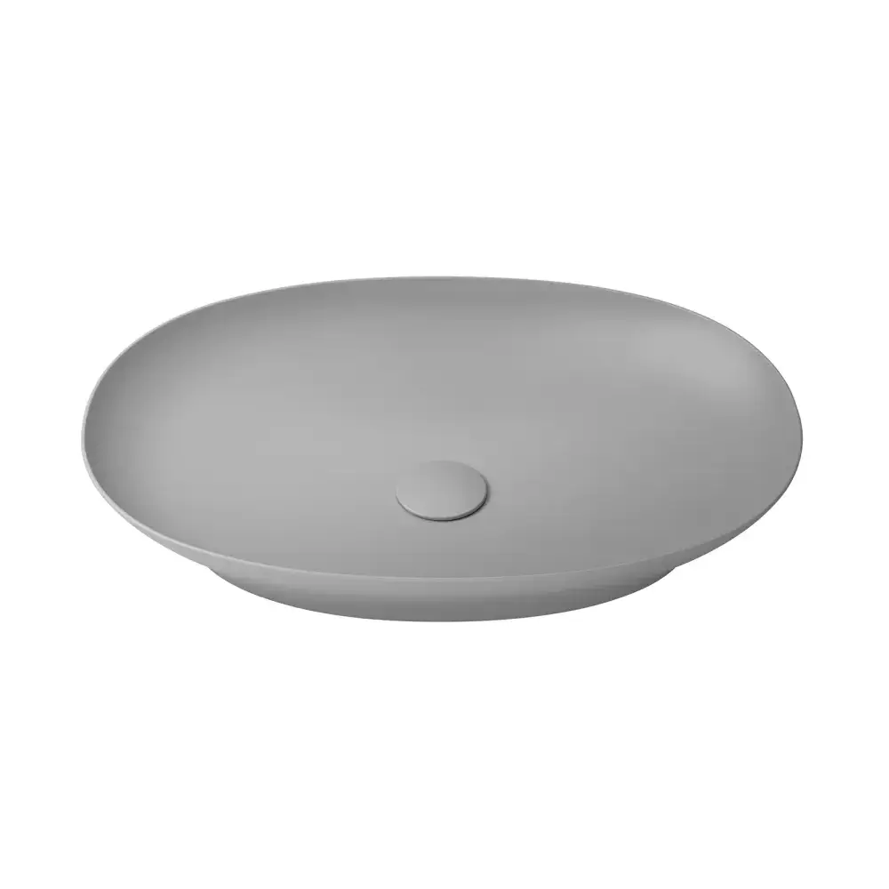 TOTO LT474#MGR Kiwami 23-5/8" Oval Vessel Lavatory Matte Gray