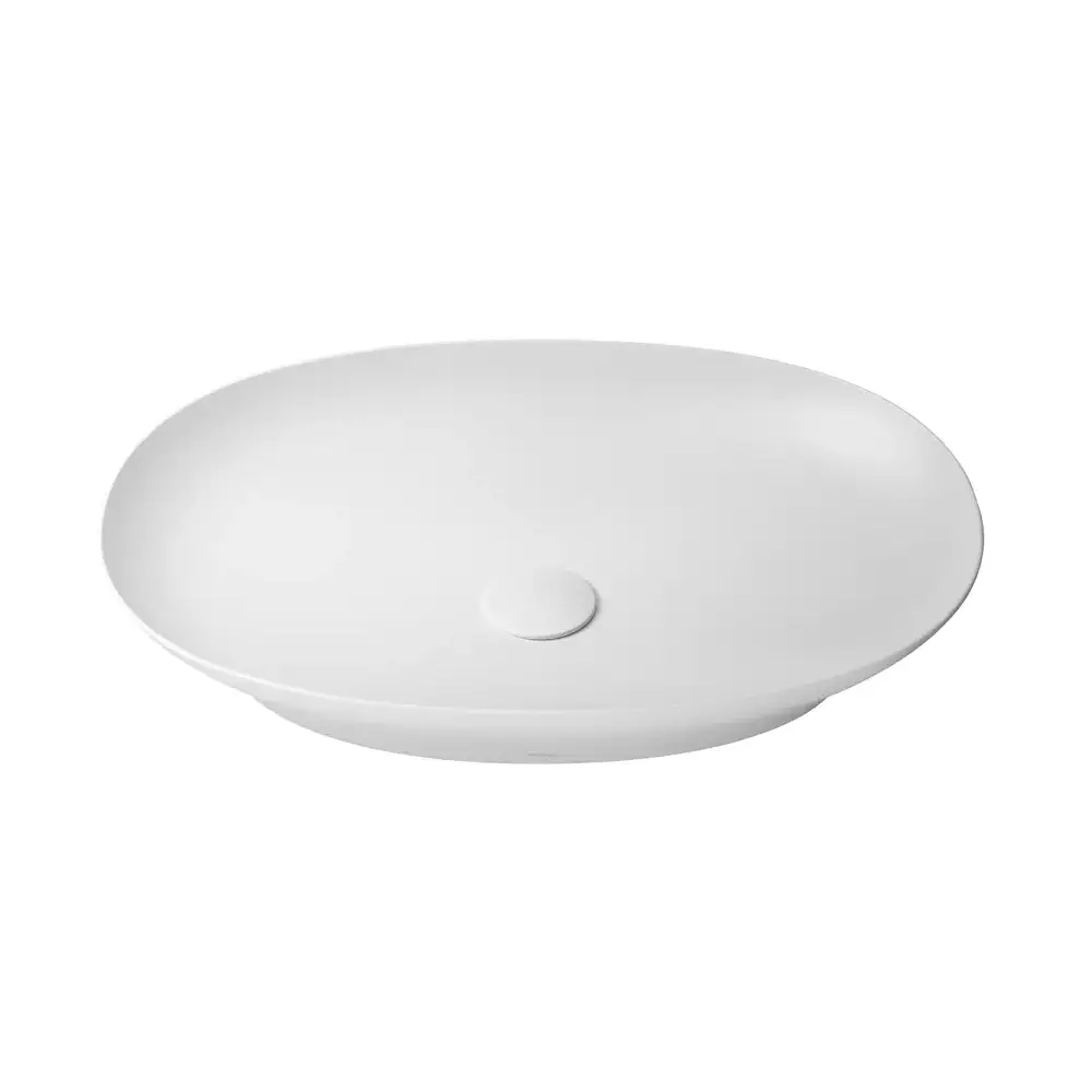 TOTO LT474#MW Kiwami 23-5/8" Oval Vessel Lavatory Matte White