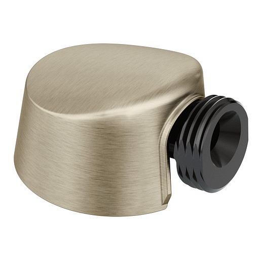 Moen A725BN Brushed Nickel Circular Drop Ell For Handheld Showerhead