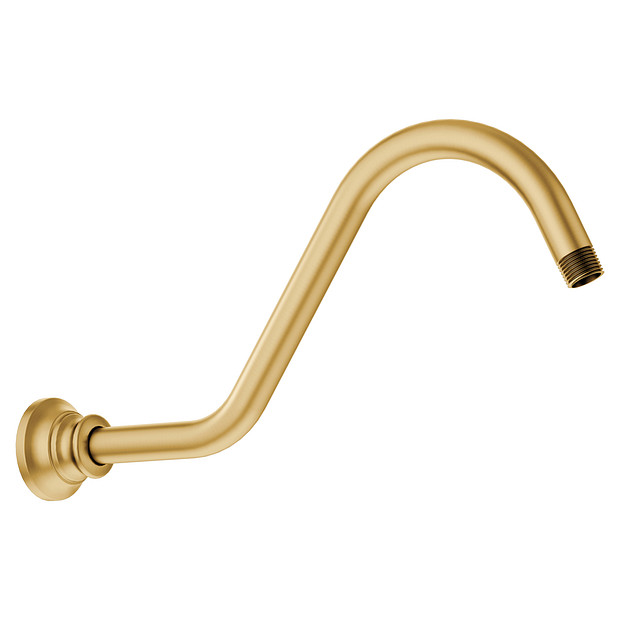 Moen S113BG Waterhill Brushed Gold 14" Shower Arm