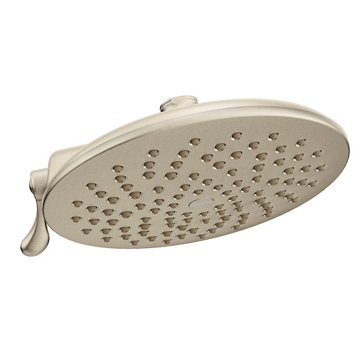 Moen S6320BN Two-Function 8" Diameter Spray Head Rainshower Brushed Nickel