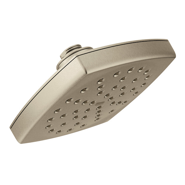 Moen S6365EPBN Brushed Nickel One-Function 6" Diameter Spray Head Eco-Performance Rainshower